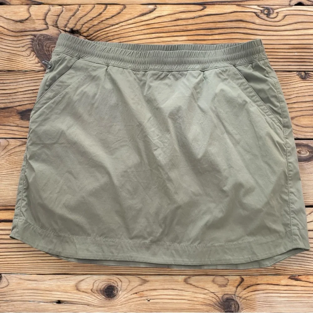 Olive Green Women's Skort - Picture 1 of 3